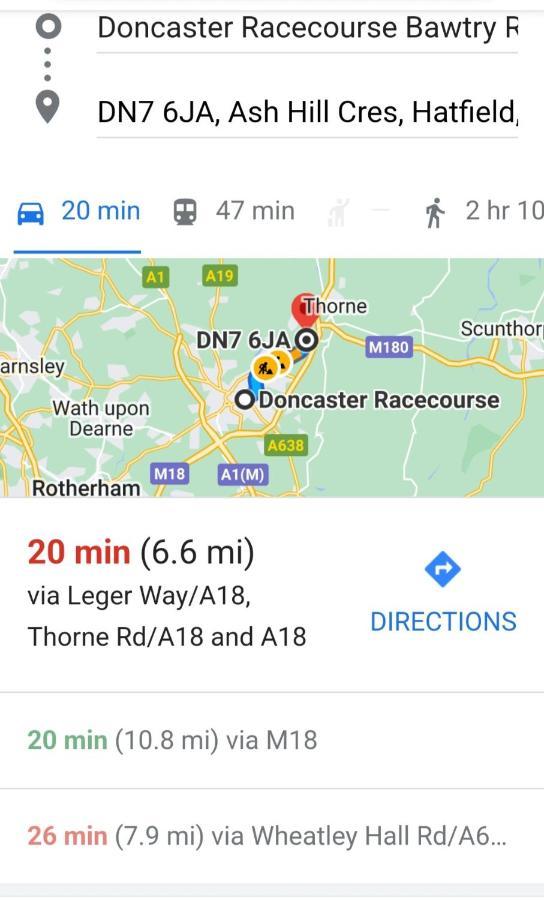 Hilltop Place Suites Near Doncaster Racecourse Eksteriør bilde